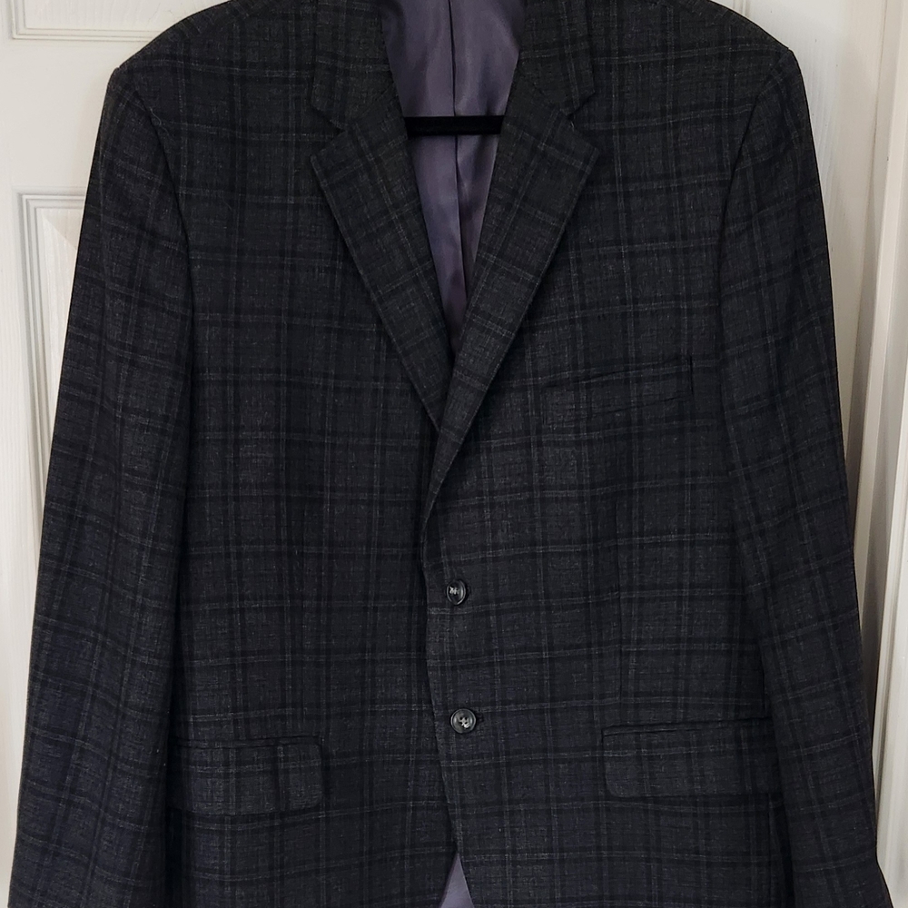 Haggar Sport Coat Jacket Mens Size 44 Short